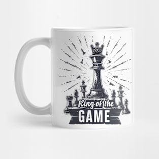 Chess Royalty: King of the Game Dramatic Illustration Mug